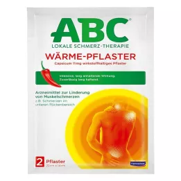 ABC Isı sıvası Capsicum Hansaplast med 14x22, 2 adet