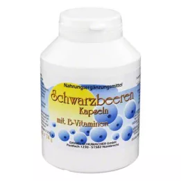 SCHWARZBEEREN Kapsüller, 180 adet