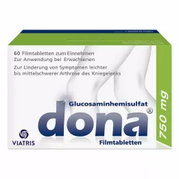 DONA 750 mg film kaplı tabletler, 60 adet