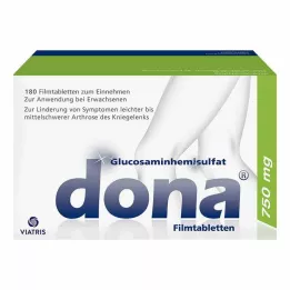 DONA 750 mg film kaplı tabletler, 180 adet