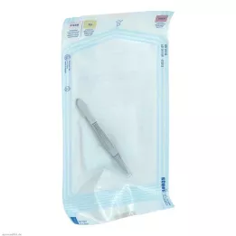 PINZETTE Tek kullanımlık steril metal, 1 adet