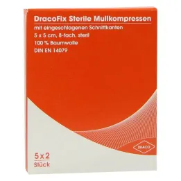 Dracofix Peel kompresleri, 5x2 adet