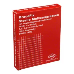 Dracofix Peel kompresleri, 5x2 adet