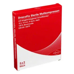 Dracofix Peel kompresleri, 5x2 adet