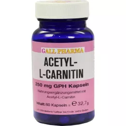 ACETYL-L-CARNITIN 250 mg kapsül, 60 adet