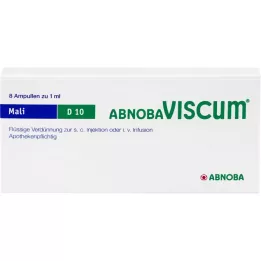 ABNOBAVISCUM Mali D 10 ampul, 8 adet