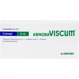 ABNOBAVISCUM Crataegi D 10 ampul, 8 adet