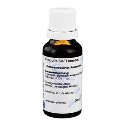 PROPOLIS D 4 seyreltme, 20 ml PROPOLIS D 4 seyreltme, 20 ml