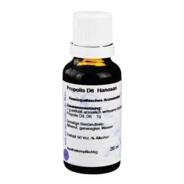 PROPOLIS D 6 Seyreltme, 20 ml