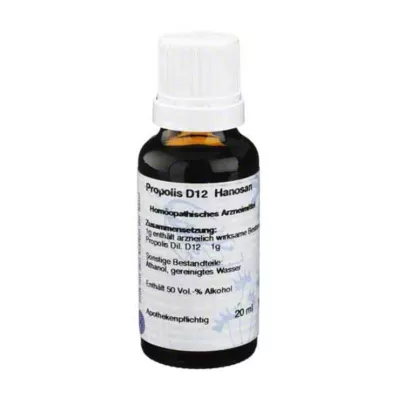 PROPOLIS D 12 Seyreltme, 20 ml PROPOLIS D 12 Seyreltme, 20 ml
