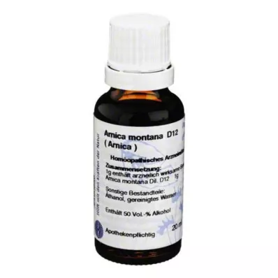 ARNICA D 12 Seyreltme, 20 ml ARNICA D 12 Seyreltme, 20 ml
