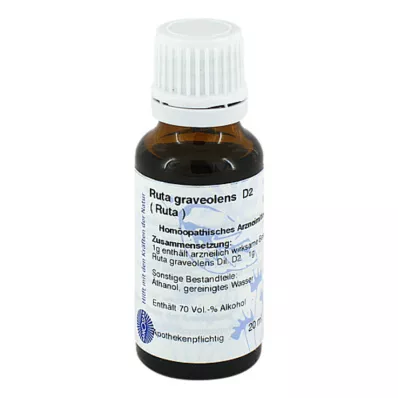 RUTA D 2 Seyreltme, 20 ml RUTA D 2 Seyreltme, 20 ml