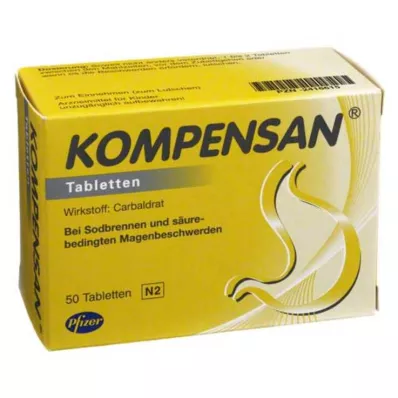 KOMPENSAN Tabletler 340 mg, 50 adet KOMPENSAN Tabletler 340 mg, 50 adet