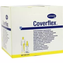 COVERFLEX Borulu bandaj boyut 4 10,75 cmx10 m sarı, 1 adet