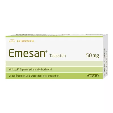 EMESAN Tabletler, 20 adet EMESAN Tabletler, 20 adet