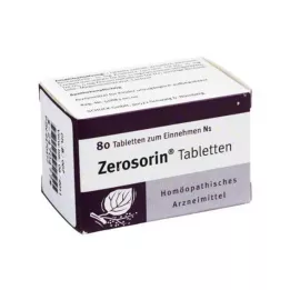 ZEROSORIN Tabletler, 80 adet