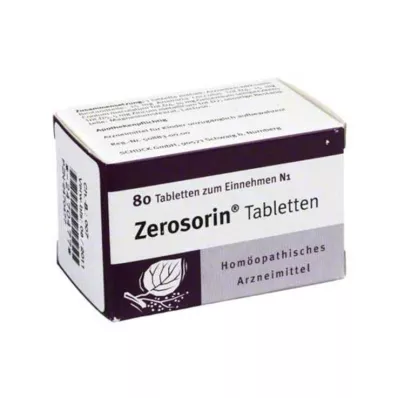 ZEROSORIN Tabletler, 80 adet