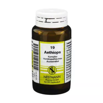 AETHIOPS KOMPLEX Tablet No. 19, 120 adet AETHIOPS KOMPLEX Tablet No. 19, 120 adet