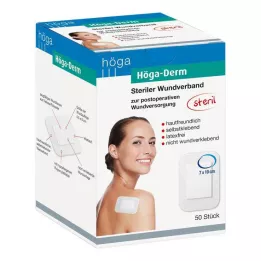 HÖGA-DERM steril alçı 70x100 mm, 50 adet