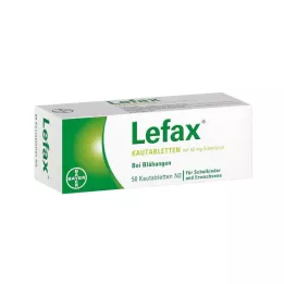 LEFAX Çiğnenebilir tabletler, 50 adet
