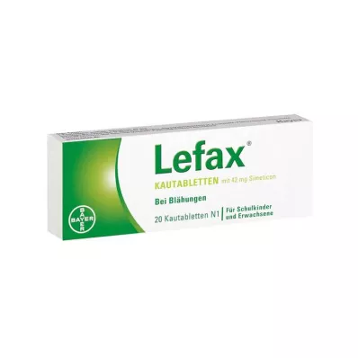 LEFAX Çiğnenebilir tabletler, 20 adet LEFAX Çiğnenebilir tabletler, 20 adet
