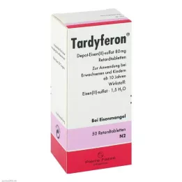 TARDYFERON Sürekli salımlı tabletler, 50 adet