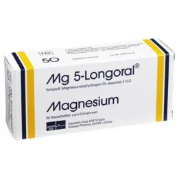 MG 5 LONGORAL Çiğnenebilir tabletler, 50 adet