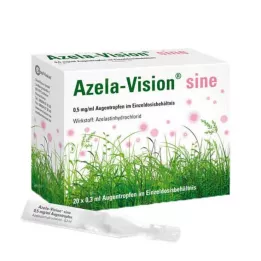 AZELA-Vision sinüs 0,5 mg/ml göz damlası tek doz, 20X0,3 ml