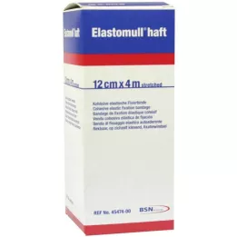 ELASTOMULL yapışkanlı 12 cmx4 m sabitleme bandajı, 1 adet