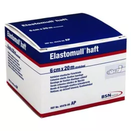 ELASTOMULL sap 6 cmx20 m sabitleme bandajı, 1 adet