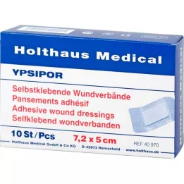 WUNDVERBAND Ypsipor steril 5x7,2 cm, 50 adet