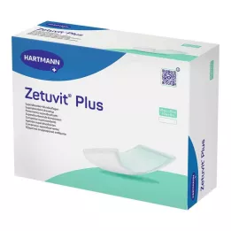 ZETUVIT Plus ekstra güçlü emici kompres steril 20x25 cm, 10 adet