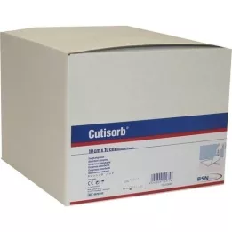 CUTISORB Steril olmayan 10x10 cm emme kompresleri, 100 adet