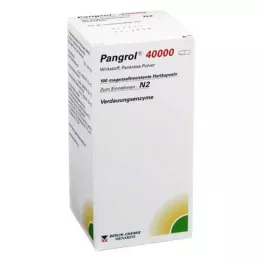 PANGROL Enterik kaplamalı pelet içeren 40.000 sert kapsül, 100 adet