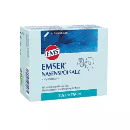 EMSER Burun durulama tuzu fizyolojik şişesi, 20 adet