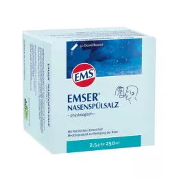 EMSER Burun durulama tuzu fizyolojik şişesi, 50 adet