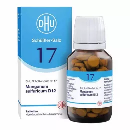 BIOCHEMIE DHU 17 Manganum sülfürikum D 12 tablet, 200 adet