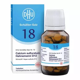 BIOCHEMIE DHU 18 Kalsiyum sülfüratum D 12 tablet, 200 adet