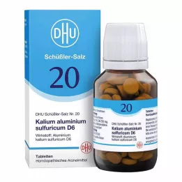 BIOCHEMIE DHU 20 potasyum şap.kükürt.D 6 tablet, 200 adet