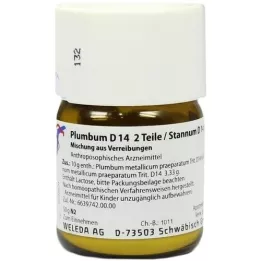 PLUMBUM D14 2 kısım/ STANNUM D14 1 kısım öğütme, 50 g