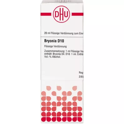 BRYONIA D 10 seyreltme, 20 ml BRYONIA D 10 seyreltme, 20 ml