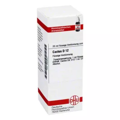 CACTUS D 12 Seyreltme, 20 ml CACTUS D 12 Seyreltme, 20 ml