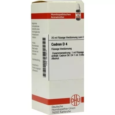 CEDRON D 4 seyreltme, 20 ml CEDRON D 4 seyreltme, 20 ml
