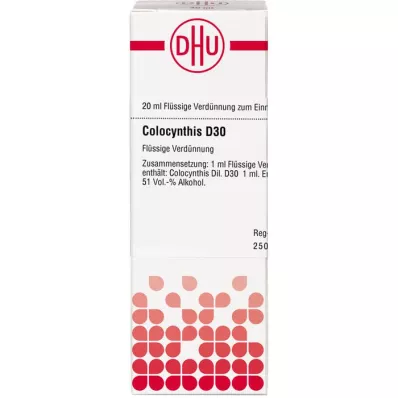 COLOCYNTHIS D 30 Seyreltme, 20 ml COLOCYNTHIS D 30 Seyreltme, 20 ml