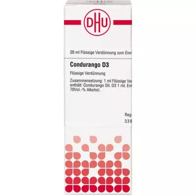 CONDURANGO D 3 seyreltme, 20 ml CONDURANGO D 3 seyreltme, 20 ml