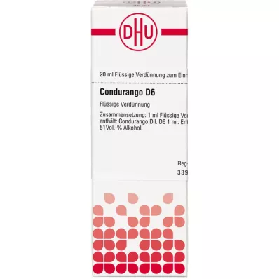 CONDURANGO D 6 Seyreltme, 20 ml CONDURANGO D 6 Seyreltme, 20 ml