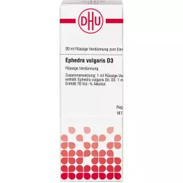 EPHEDRA VULGARIS D 3 seyreltme, 20 ml