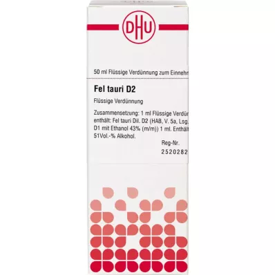FEL TAURI D 2 Seyreltme, 50 ml FEL TAURI D 2 Seyreltme, 50 ml
