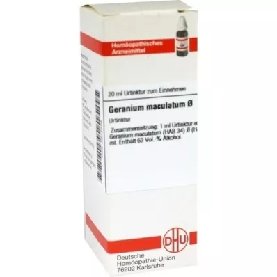 GERANIUM MACULATUM Ana tentür, 20 ml
