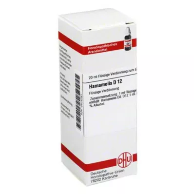HAMAMELIS D 12 Seyreltme, 20 ml HAMAMELIS D 12 Seyreltme, 20 ml